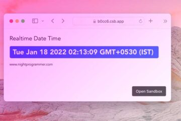 How to get current date time in realtime in Vue.js | Example